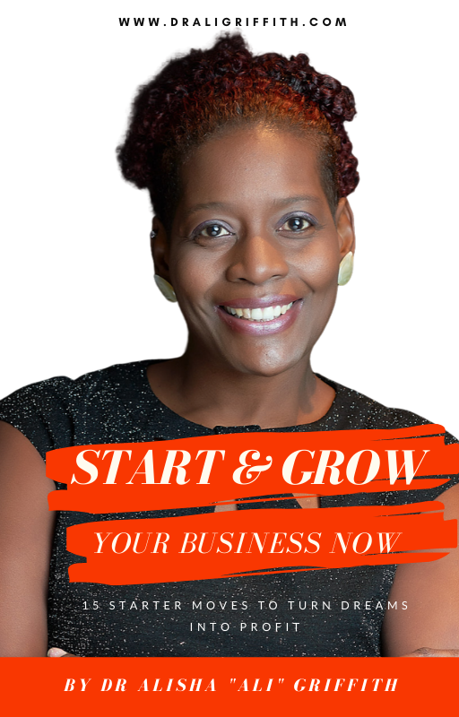 Start and Grow your biz Free guide by Dr Ali Griffith