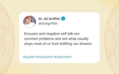 Excuses? Negative self talk? READ THIS…